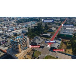 Novos semáforos e sentido único na rua Eng. Tourinho no centro urbano de Campo La